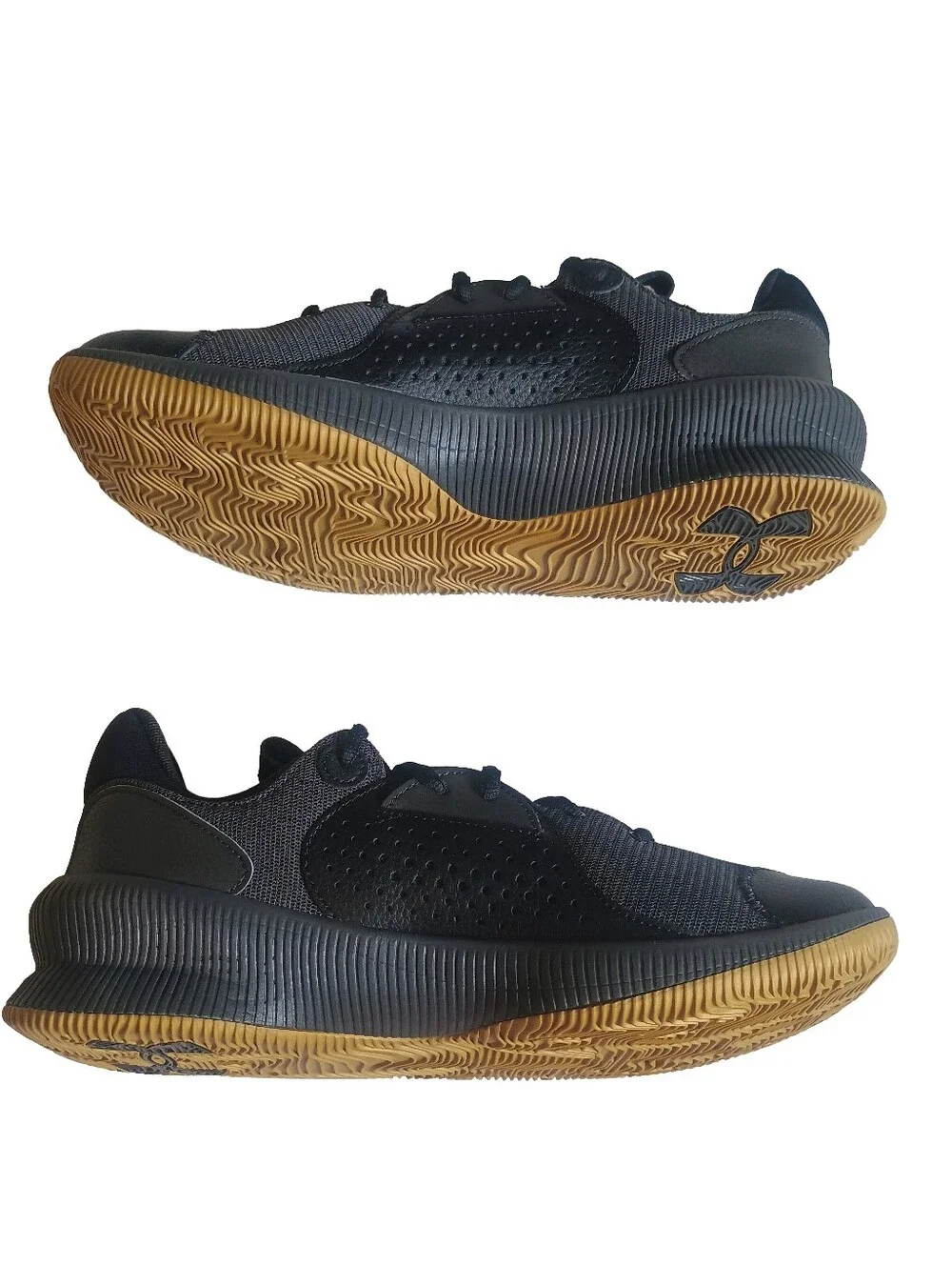 New Unisex Under Armour Twenty 47 Black Jet Grey Basketball Size:M12/13.5